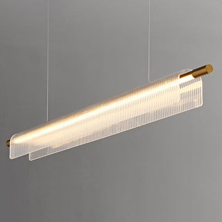 YHQSYKS Linear Acrylic Pendant Light