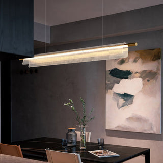 YHQSYKS Linear Acrylic Pendant Light