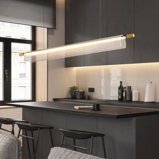 YHQSYKS Linear Acrylic Pendant Light