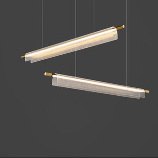 YHQSYKS Linear Acrylic Pendant Light