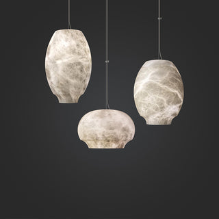 Alabaster Marble Small  Pendant Light