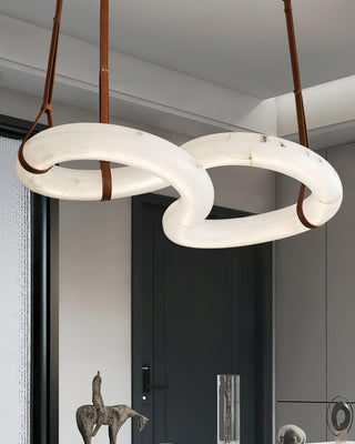 Helix Alabaster Pendant Light