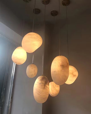 Pebble Alabaster Pendant Light