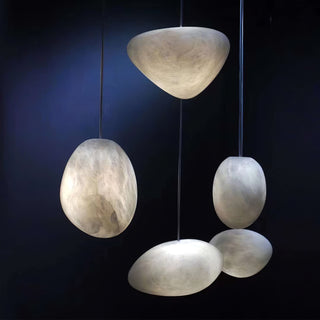 Pebble Alabaster Pendant Light