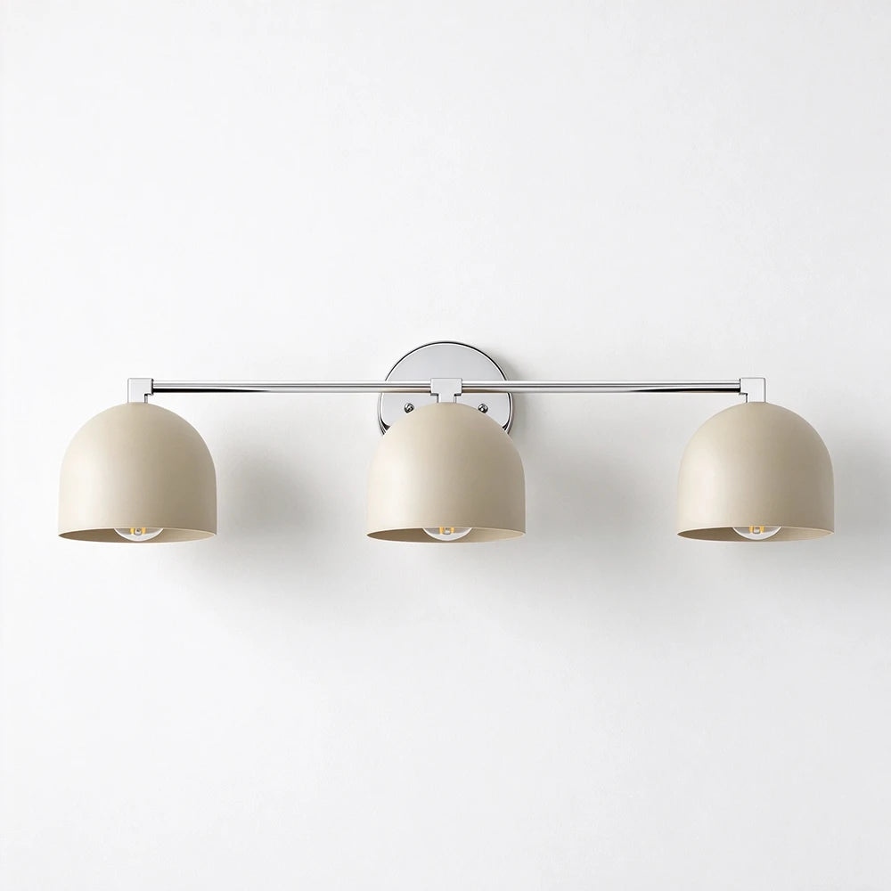 Bellora Black & Cream Dome Wall Light