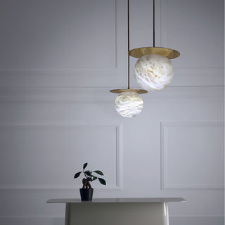 Disc Alabaster Pendant Light