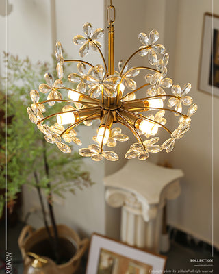 Blossom Crystal Flower Chandelier