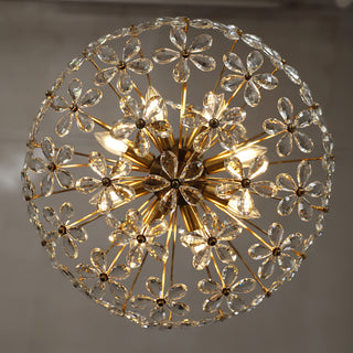 Blossom Crystal Flower Chandelier