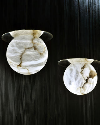 Disc Alabaster Pendant Light