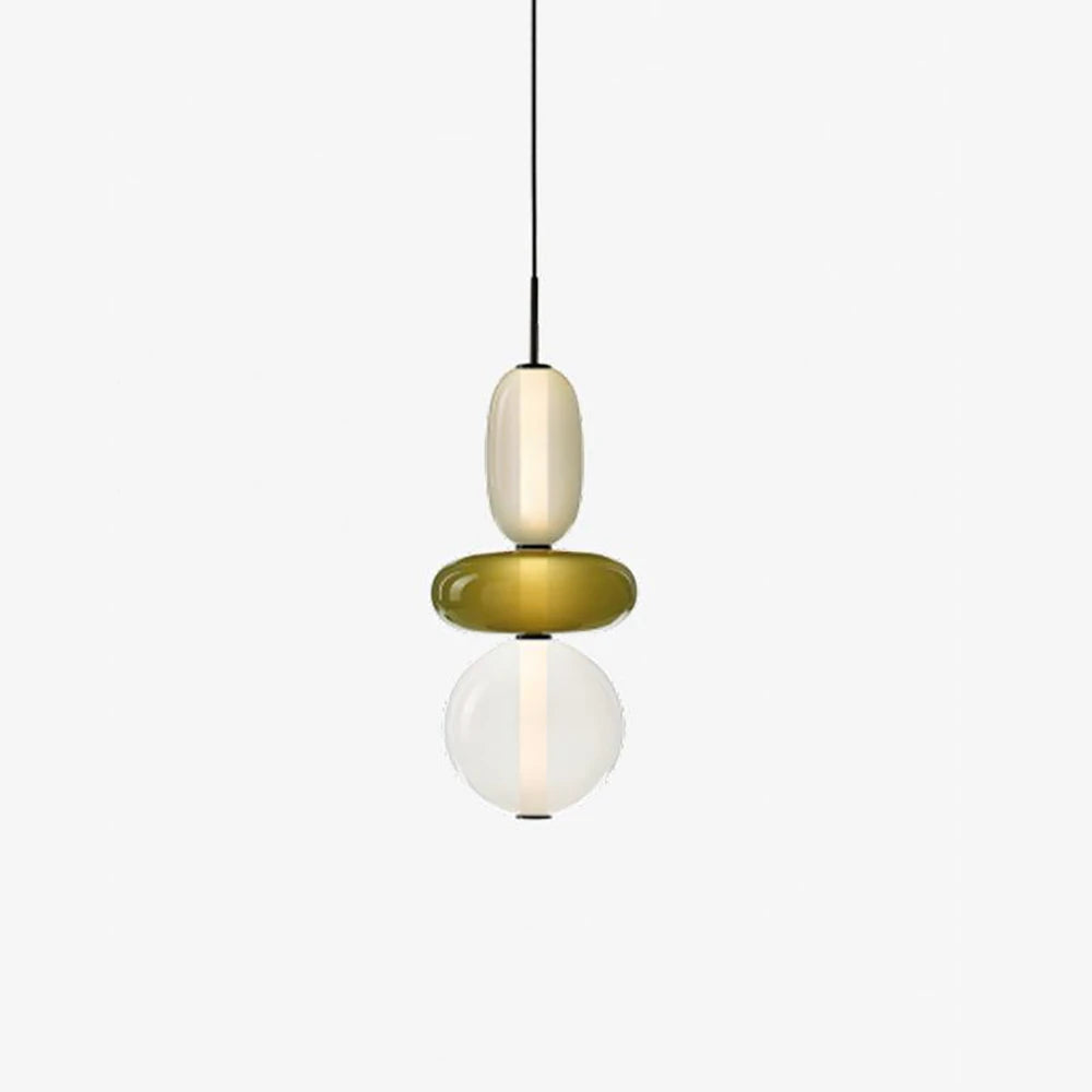 Candied Glass Stack Pendant Light