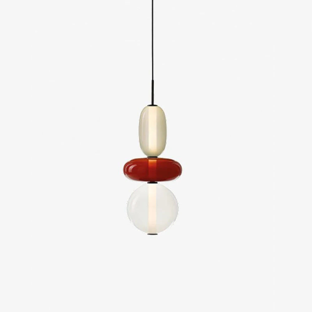 Candied Glass Stack Pendant Light