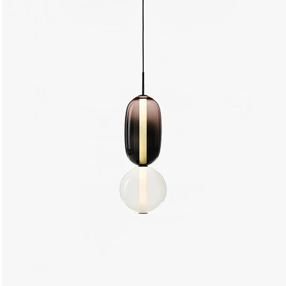 Candied Glass Stack Pendant Light