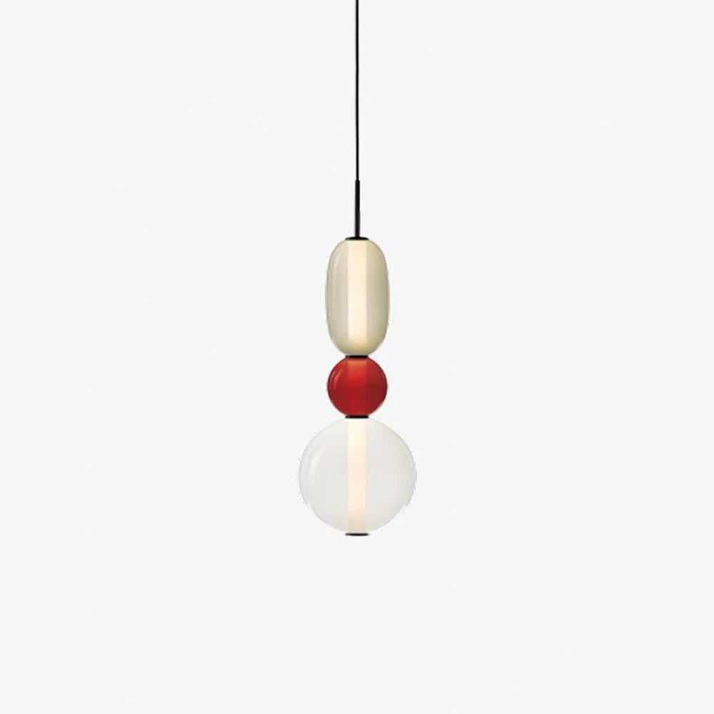 Candied Glass Stack Pendant Light