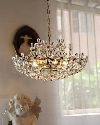 Blossom Crystal Flower Chandelier