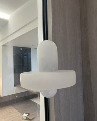 Modern White Marble Pendant Light