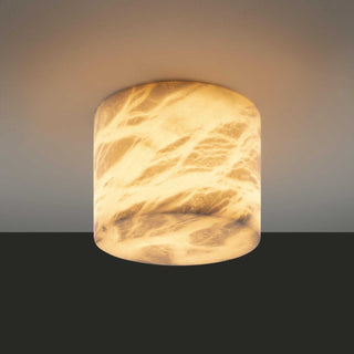 Small Alabaster Ceiling Light