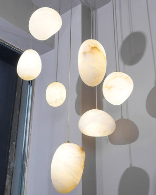 Pebble Alabaster Pendant Light