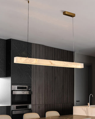 Linear Alabaster Pendant Light