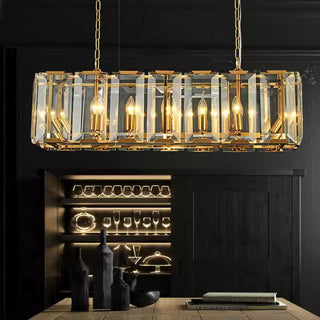 Crystal Rectangular Chandelier