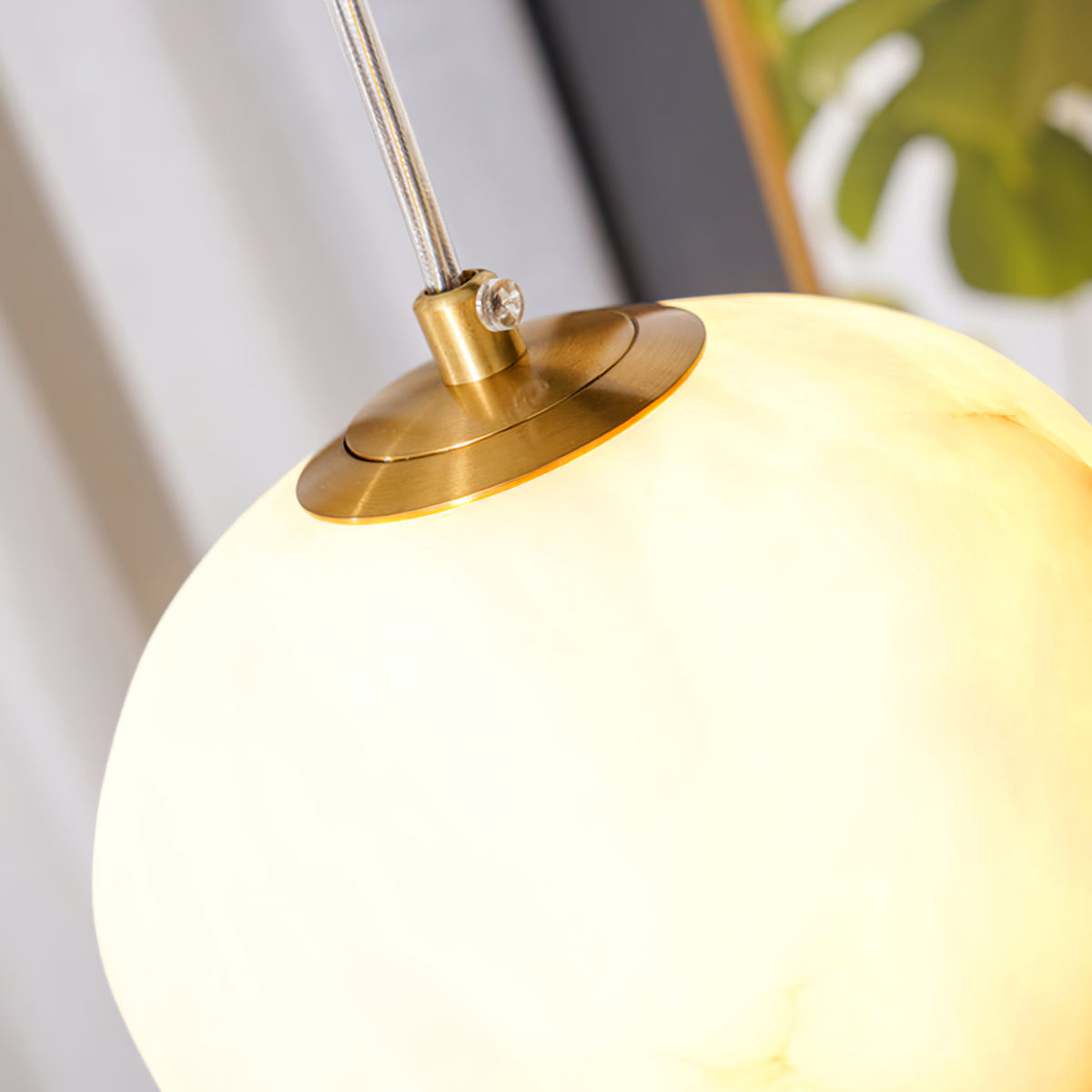 Pebble Alabaster Pendant Light