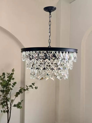 Modern luxury crystal chandelier