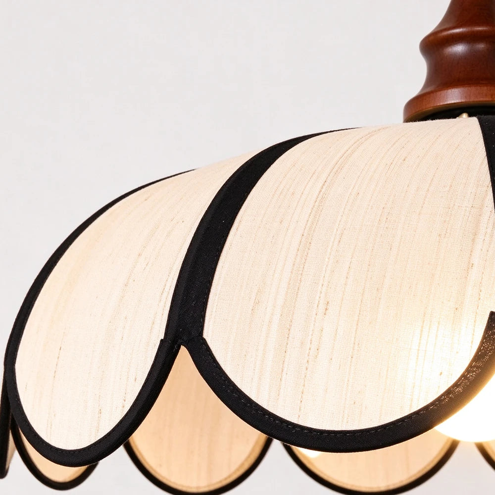 Elowen Scalloped Shade Pendant Light