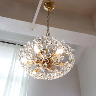 Blossom Crystal Flower Chandelier