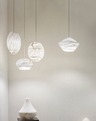 Alabaster Marble Small  Pendant Light