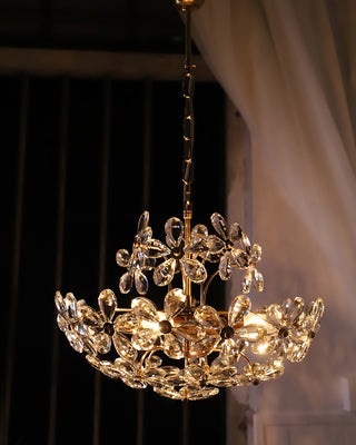 Blossom Crystal Flower Chandelier