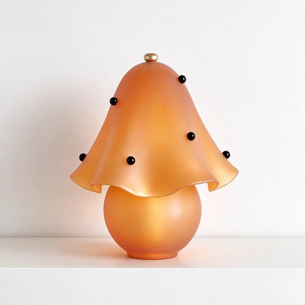 Fiora Scalloped Mushroom Table Lamp