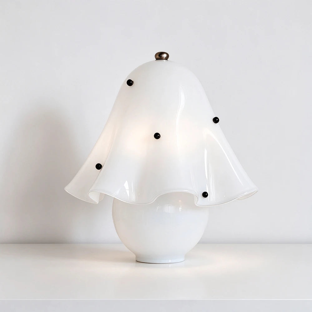 Fiora Scalloped Mushroom Table Lamp