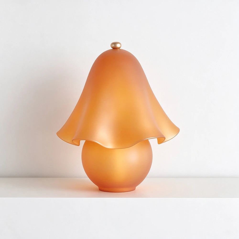 Fiora Scalloped Mushroom Table Lamp