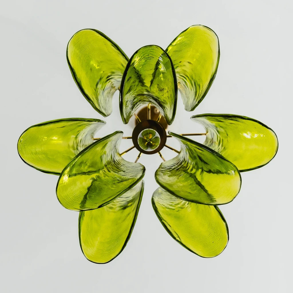 Fiorella Petal Glass Pendant Light