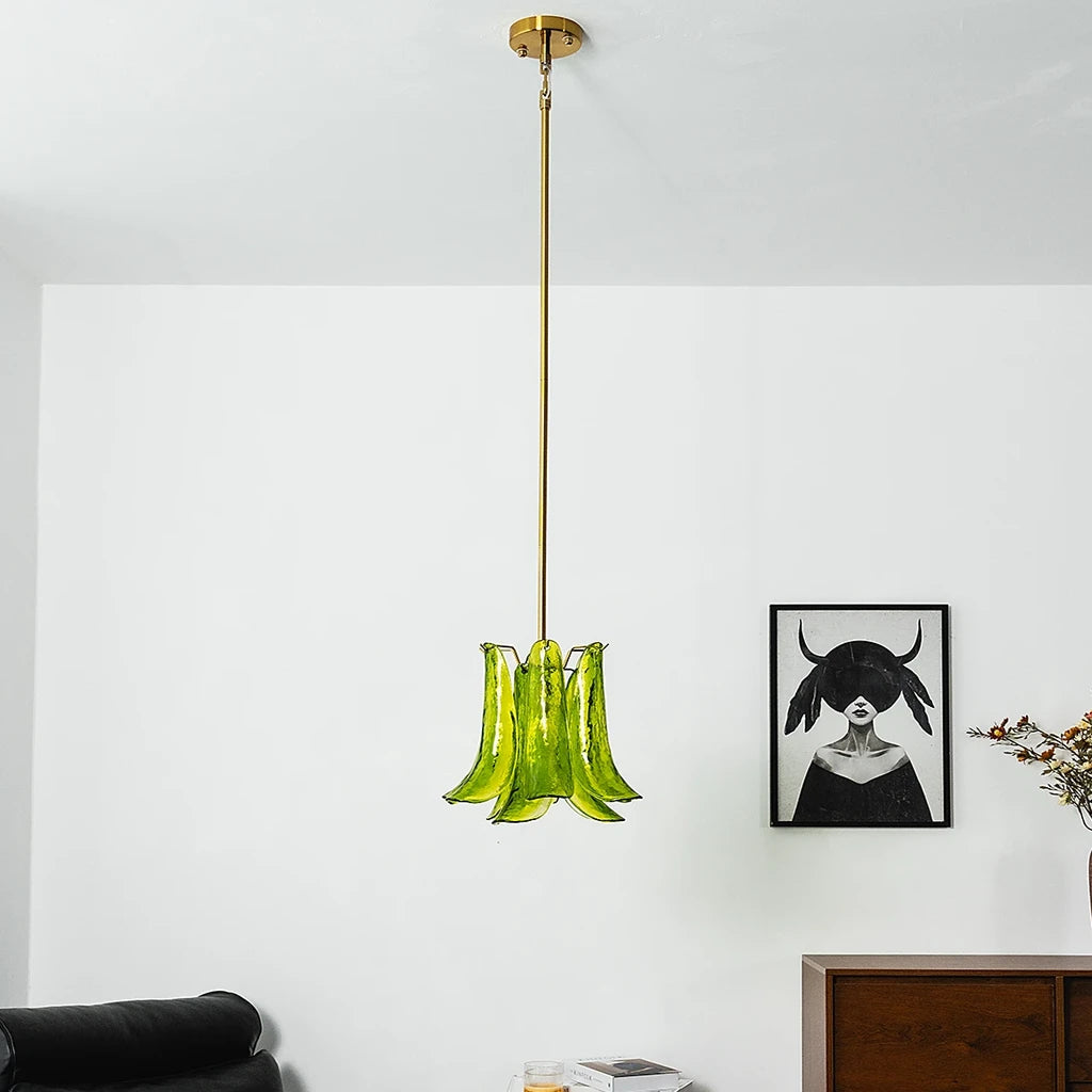 Fiorella Petal Glass Pendant Light