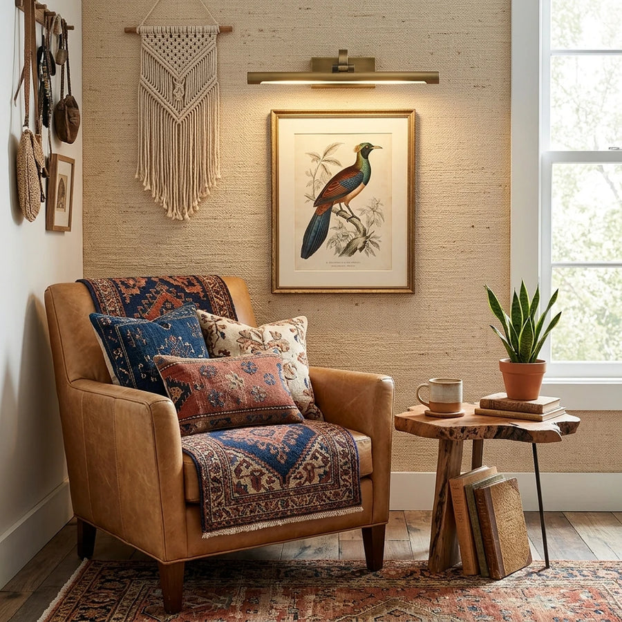 Galerie Antique Brass-Tone Picture Light