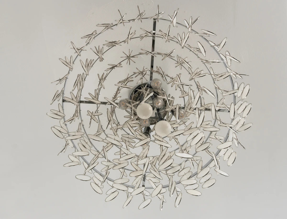 Nerelle Tiered Disc Semi-Flush Ceiling Light