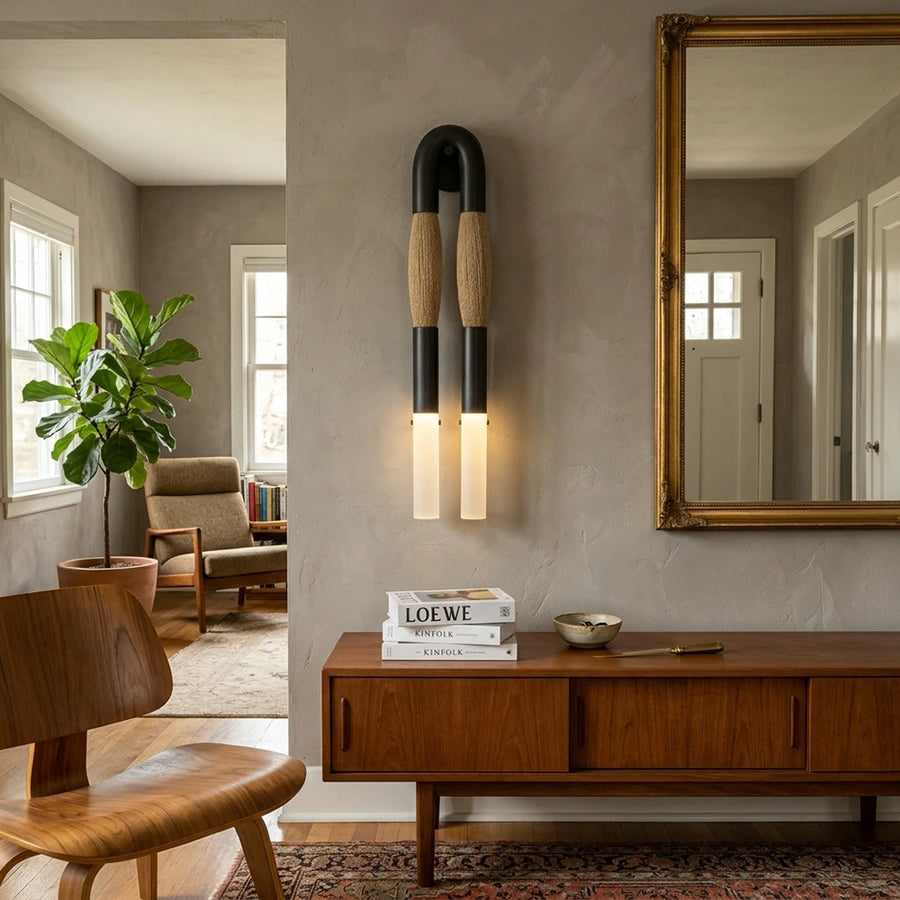 Shaped Double Wall Sconce