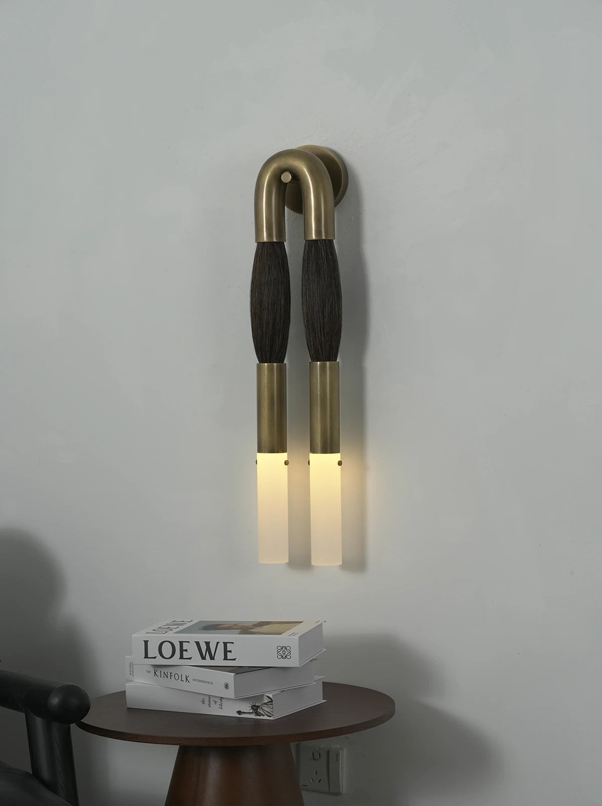 Shaped Double Wall Sconce