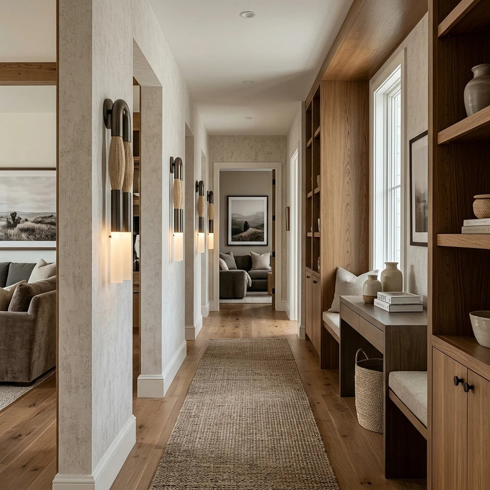 Shaped Double Wall Sconce