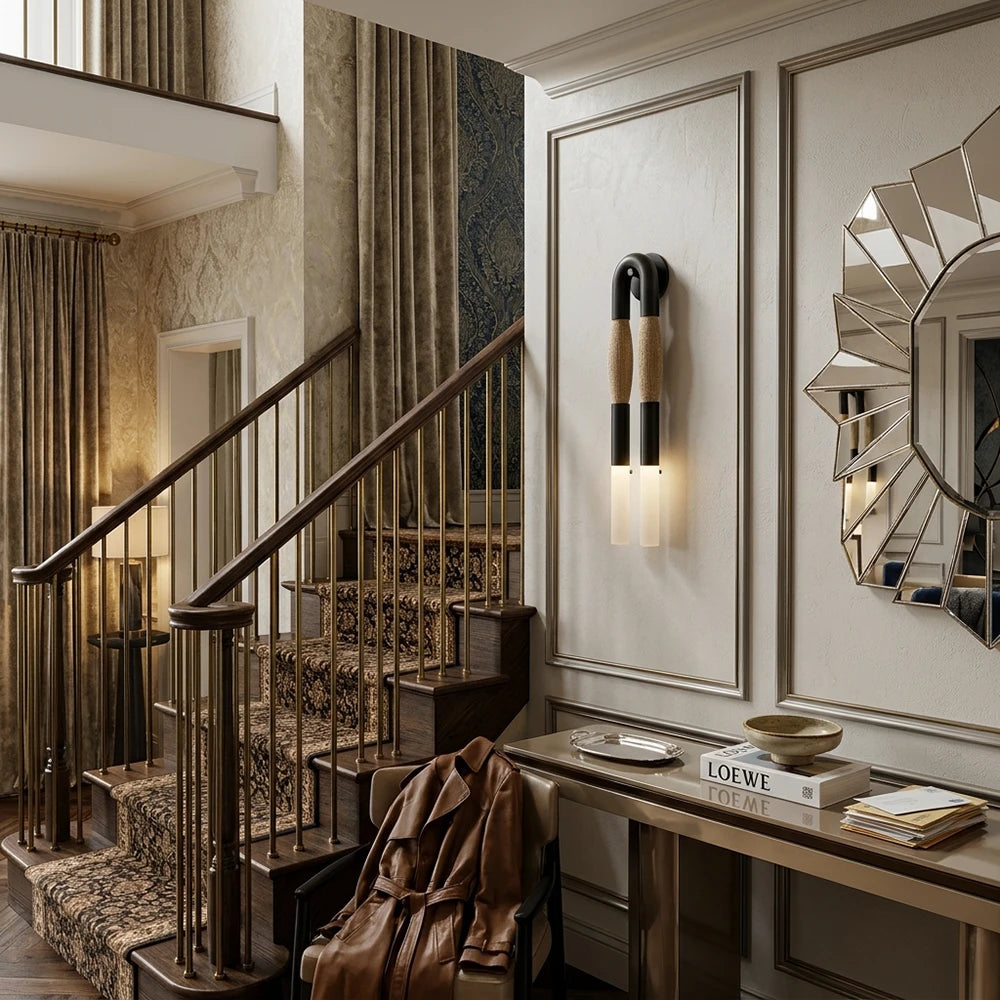 Shaped Double Wall Sconce