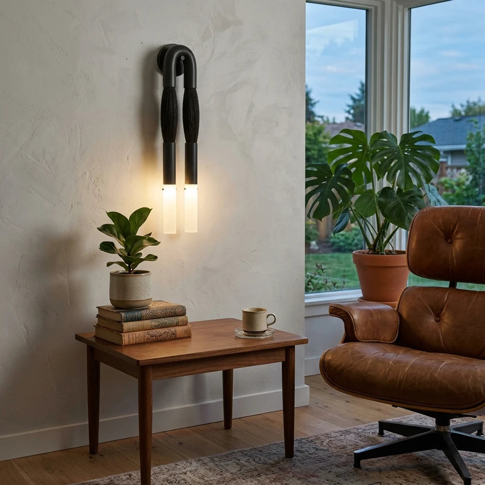 Shaped Double Wall Sconce