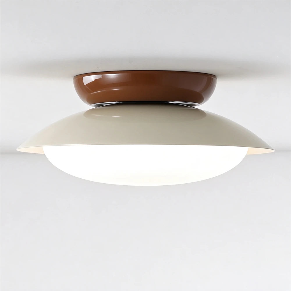 Tavola Retro Disc Flush Mount Ceiling Light