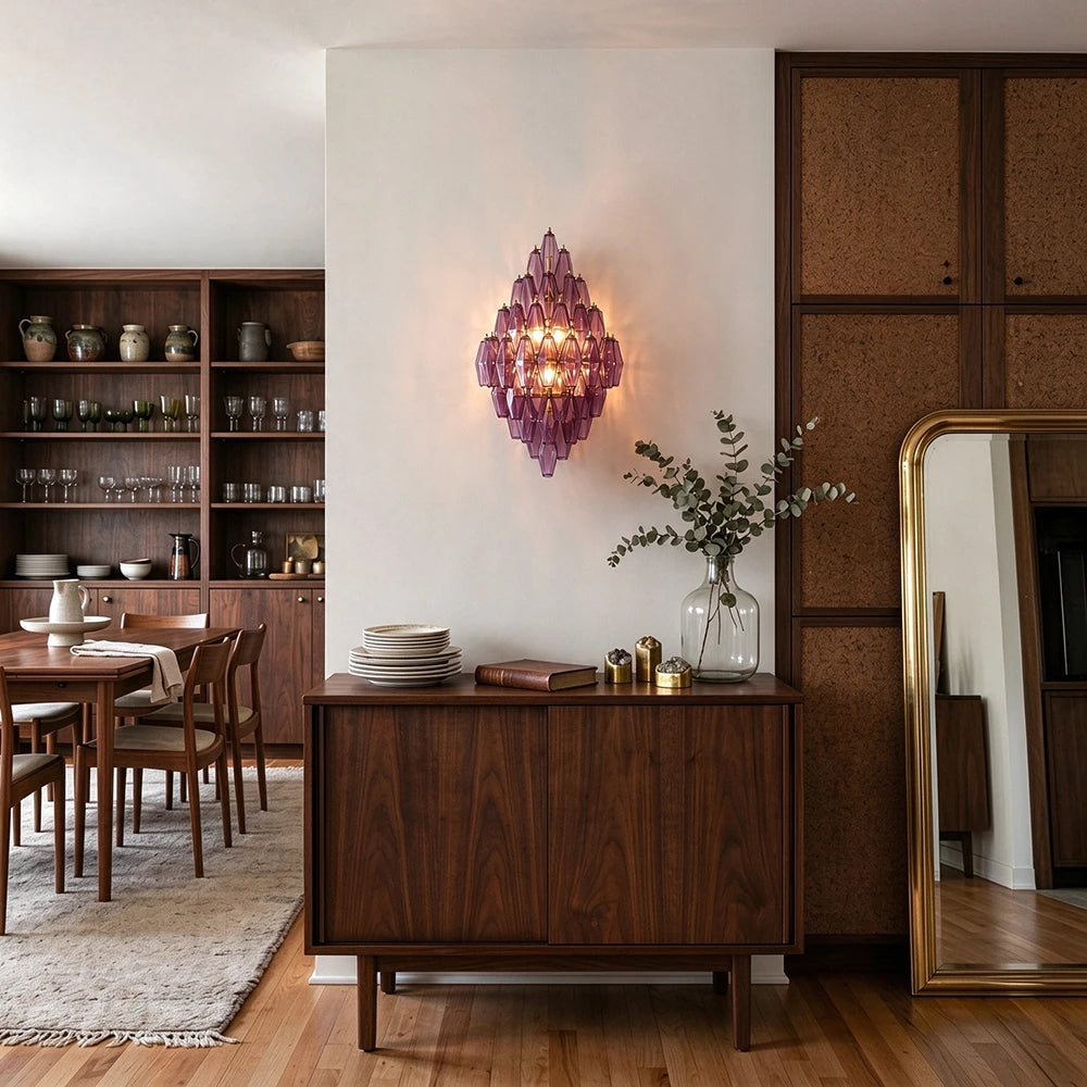 Vesper Tiered Geometric Wall Sconce