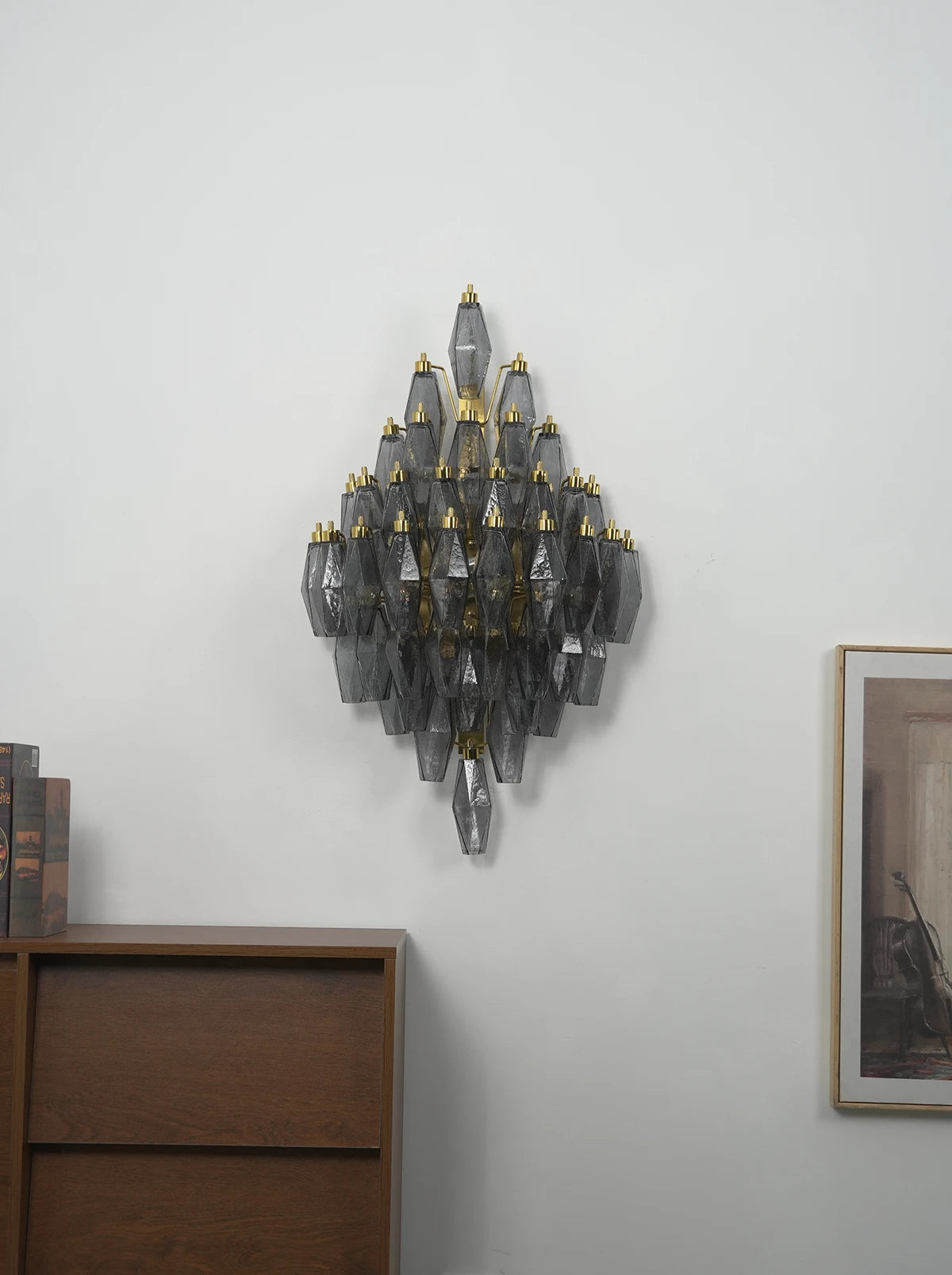 Vesper Tiered Geometric Wall Sconce
